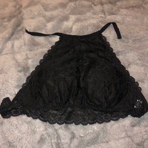 black gilly hicks lace bralette